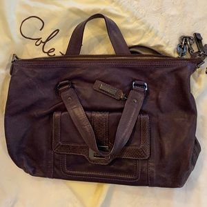 Cole haan purple  handbag